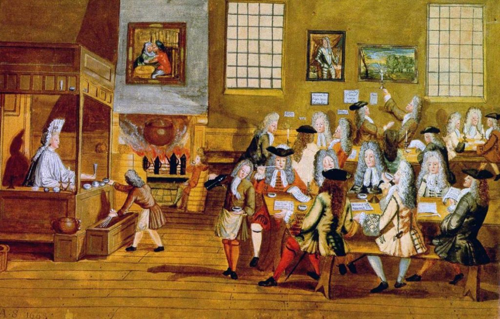 Coffeehouses became places where ideas were exchanged and new cultures came into existence. 
